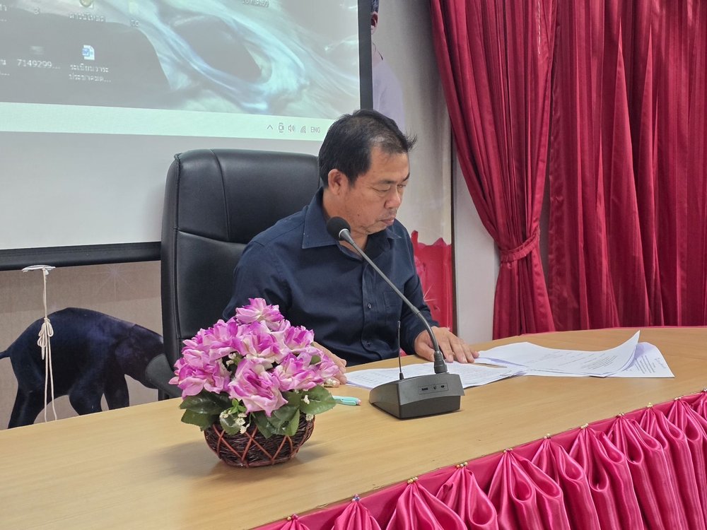 ประชุมคณะกรรมการบริหารกองทุนหลักประกันสุขภาพตำบลแม่ศึกครั้งที่ 4/2569